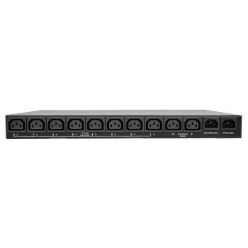 Tripp Lite Horizontal Switched 10AMP ATS/PDU, LX Platform, 240V Outlets (10x C13), 2x C14 Inlets, 3.6 m Cords, 1U - Image 3