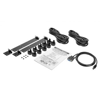 Tripp Lite Horizontal Switched 10AMP ATS/PDU, LX Platform, 240V Outlets (10x C13), 2x C14 Inlets, 3.6 m Cords, 1U - Image 6