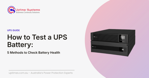 How to Test a UPS Battery