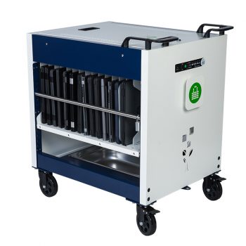 Revolution 32 Cart™ - Charge, store, secure and transport up to 32 Chromebooks and Laptops