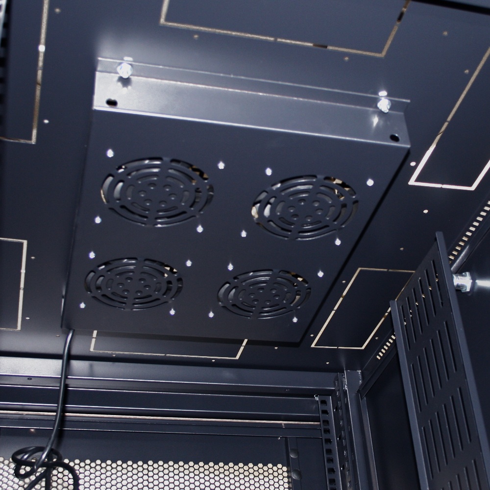 Rack Tech RTX6037V - 37RU 600w 1000d Vented Front and Rear Door - Image 3