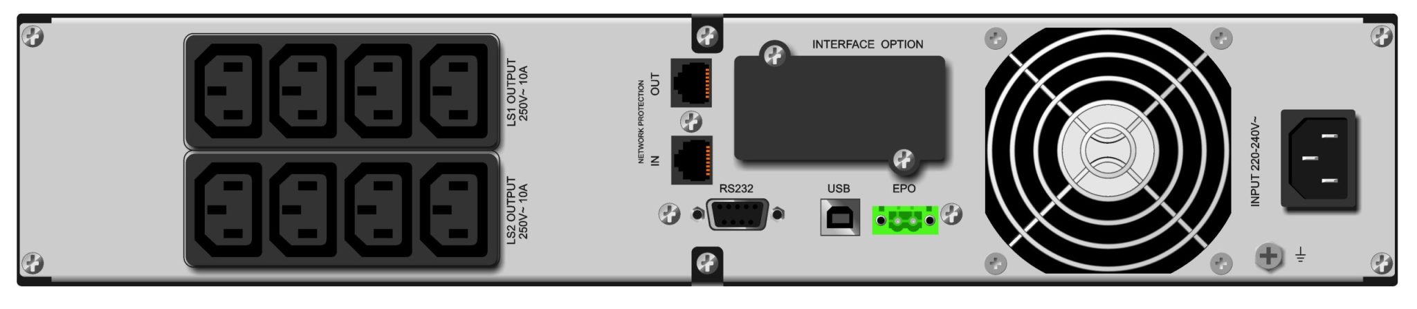 Buy Uptime RTX 2000VA Line Interactive UPS