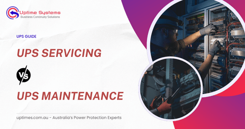 UPS Servicing vs UPS Maintenance