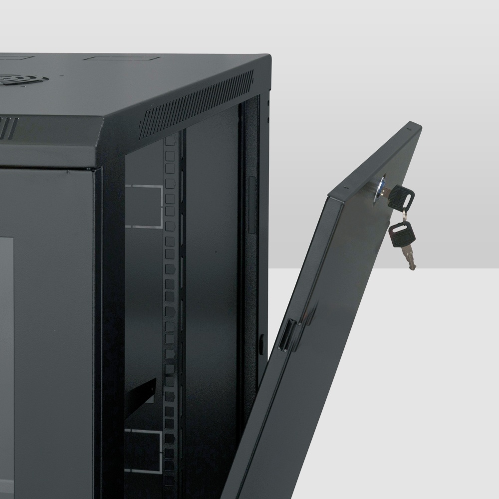 Rack Tech WRH6406V - 6RU 600w 450d Vented Door - Image 4