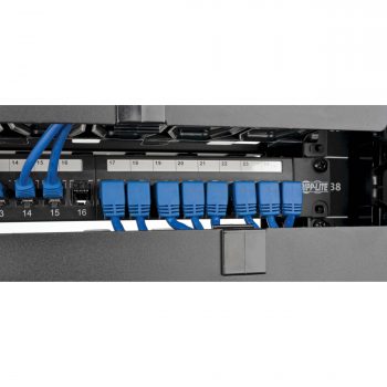 Tripp Lite Down-Angle Cat6 Gigabit Molded UTP Ethernet Cable (RJ45 Right-Angle Down M to RJ45 M), Blue, 0.91 m - Image 5