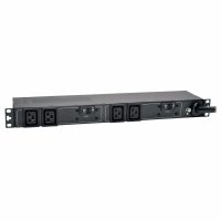 Tripp Lite 7.4kW Single-Phase 230V Basic PDU, 4 C19 Outlets, IEC 309 32A Blue Input, 3.6 m Cord, 1U Rack-Mount