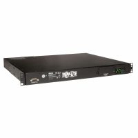 Tripp Lite 3.2-3.8kW Single-Phase ATS/Metered PDU, 200-240V (8 C13 & 2 C19), 2 C20, 12ft Cord, 1U Rack-Mount, TAA