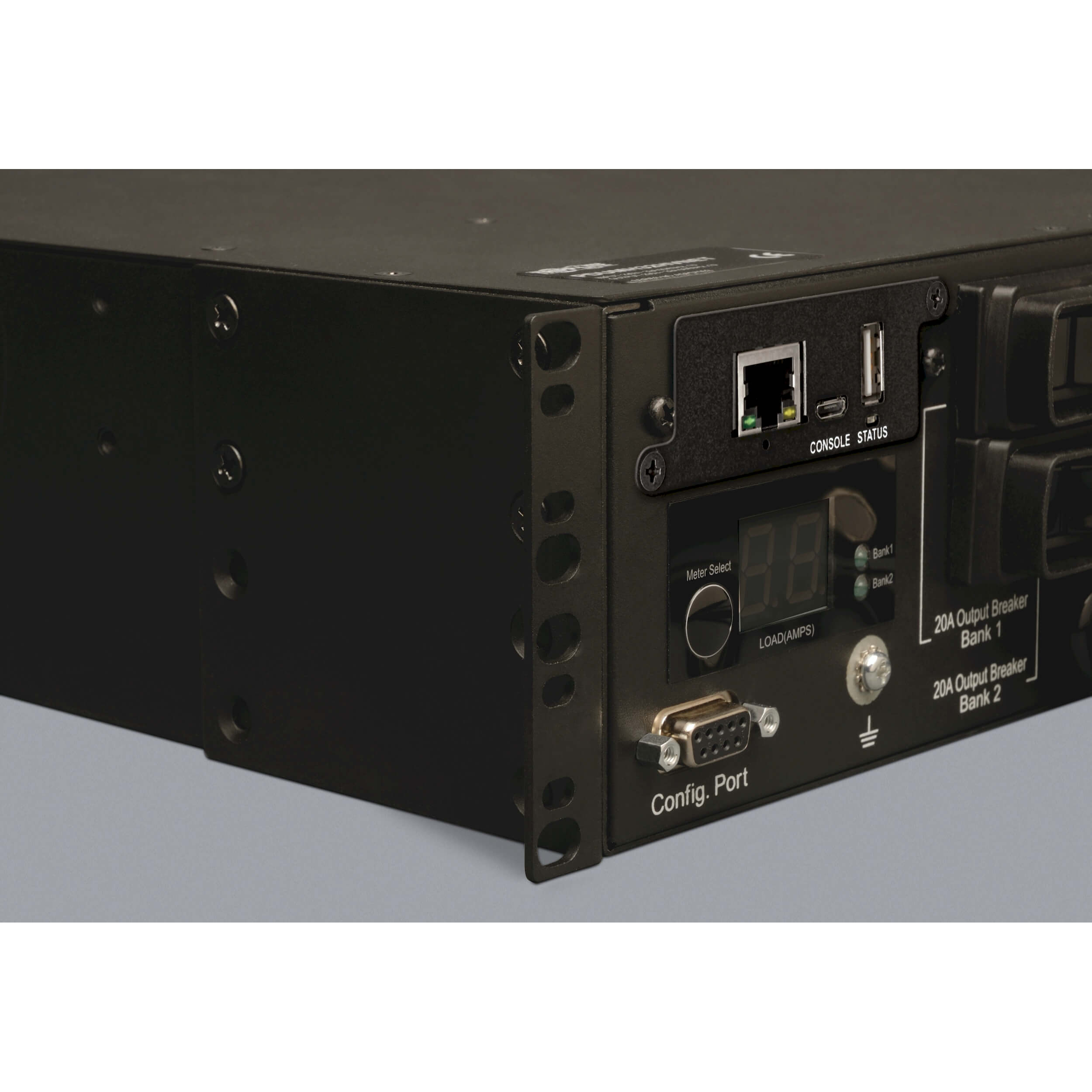 Tripp Lite 7.4kW Single-Phase Switched PDU, LX Platform Interface, 230V Outlets (16-C13), IEC-309 Blue 230V 32A, 3.6m Cord, 2U Rack-Mount, TAA - Image 5