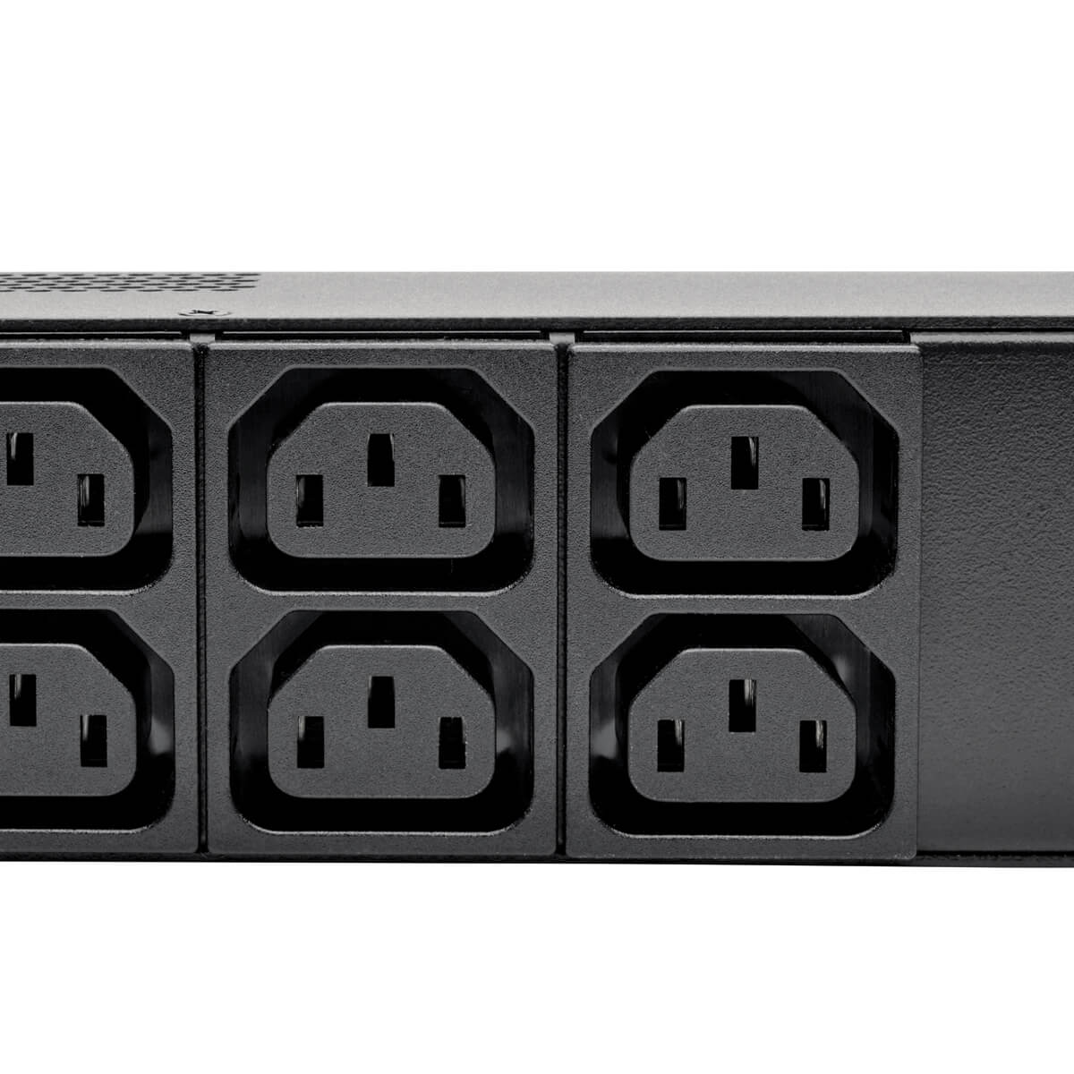 Tripp Lite 7.4kW Single-Phase Metered PDU, 230V Outlets (8 C19 and 40 C13), IEC-309 32A Blue Input, 10 ft. Cord, 0U Vertical, TAA, 70 in. - Image 5